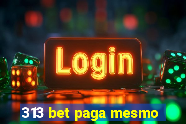 313 bet paga mesmo